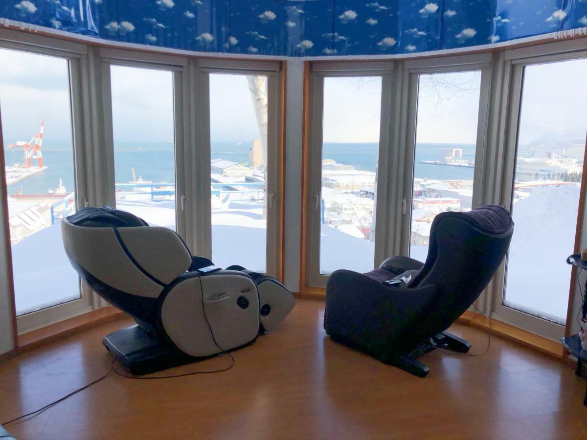 逸居&海音#200平方海景别墅#小樽步行街浪漫街附近#可以免费停放1台车#房间配有空调#暖气 Otaru Exterior foto